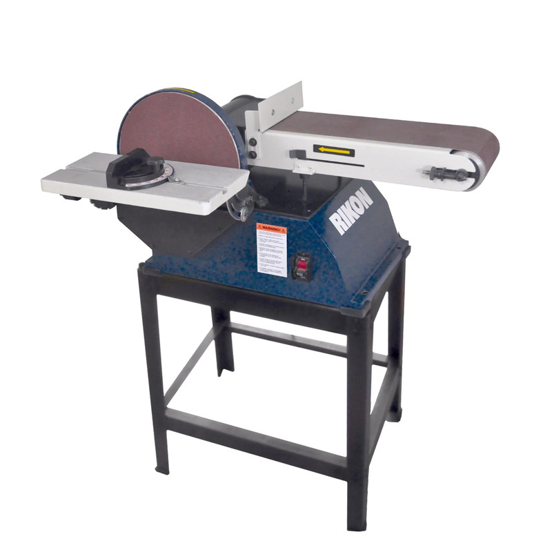 6" x 48" Belt / 10" Disc Sander - 1 HP with Stand